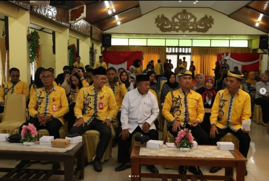 Lurah Selumit Menghadiri Penyerahan Bantuan Cadangan Pangan Pemerintah Daerah (CPPD) Oleh Wali Kota Tarakan