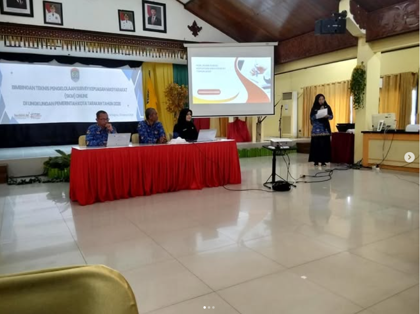 Pengelola Layanan Operasional Kelurahan Selumit Mengikuti Bimbingan Teknis (Bimtek) Pengelolaan Survei Kepuasan Masyarakat (SKM) Online Tahun 2026.