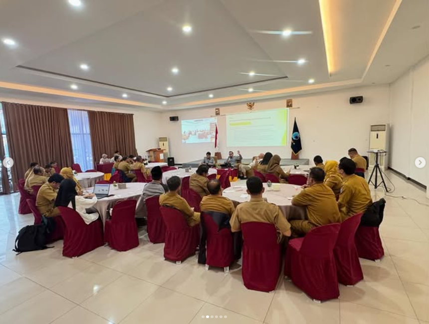  Lurah Selumit Menghadiri Kegiatan Pendampingan Penyusunan Rancangan Peraturan Daerah Perspektif HAM