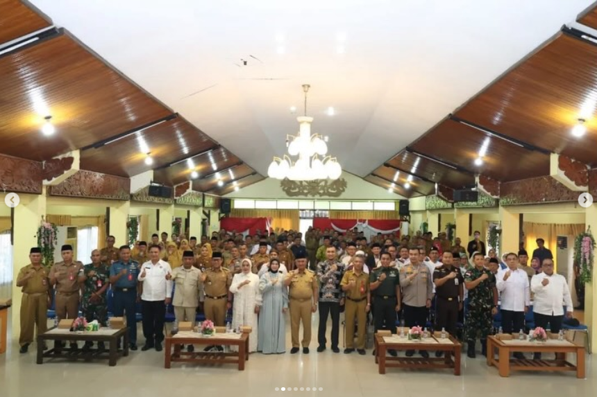Lurah Selumit Menghadiri Kegiatan Halal Bihalal Pemerintah Kota Tarakan