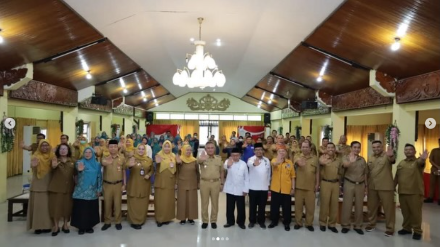 Lurah Selumit Menghadiri Kegiatan Sosialisasi, Advokasi, Dan Penggalangan Komitmen Pembentukan Kelurahan Siaga TBC 