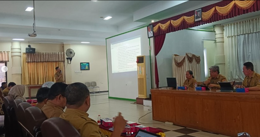 Kepala Seksi Tata Pemerintahan Kelurahan Selumit Menghadiri Kegiatan Sosialisasi Petunjuk Teknis Sistem Penerimaan Murid Baru (SPMB) Tahun 2026 