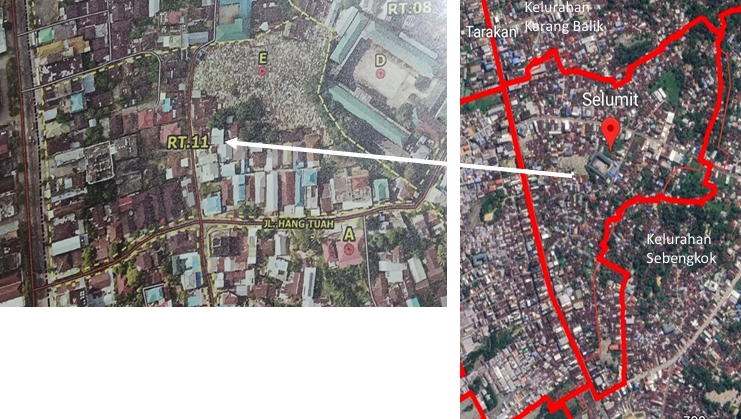 Peta Wilayah KETUA RT 11